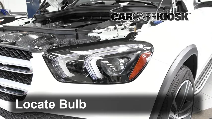 2022 Mercedes-Benz GLE350 4Matic 2.0L 4 Cyl. Turbo Lights Turn Signal - Front (replace bulb)